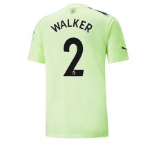 Manchester City Kyle Walker #2 Tredjedrakt 2022-23 Kortermet